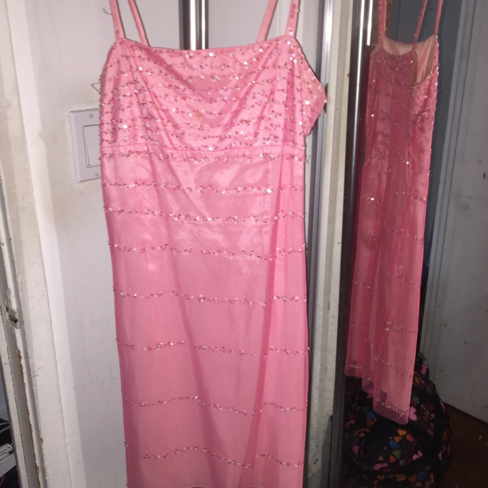 Beaded Pink Dress 💕